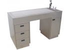 Veterinary Wet Prep 3 Drawer-Open Center