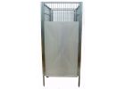 Raised Kennel Stainless Steel Back Panel