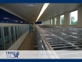 TriStar Vet kennel photo: Stainless steel rod kennel covers keep those high jumpers in their places