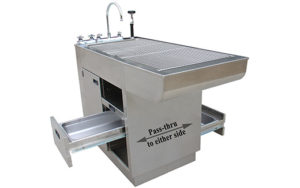 Veterinary Waterflo 2 Door 3 Drawer Pass Thru