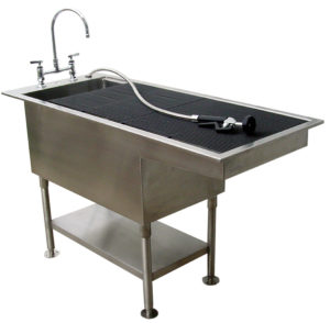 Veterinary Split Level Tub