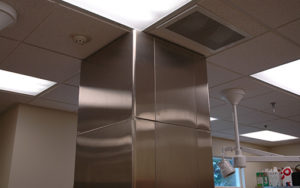 Veterinary Treatment Column Extension